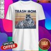 Raccoon Support Your Local Street Cats Vintage Shirt