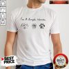 I’m A Simple Woman Camping Flip Flop And Dog Paw Shirt