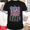 New York Yankee 95th Anniversary 1925 2020 Thank You For The Memories Signatures Shirt