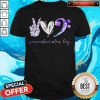 Premium Peace Love Lou Key Shirt