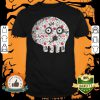 Funny Sugar Skull Dia De Los Muertos Day Of Dead Vintage Shirt