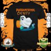 Ghost Cat Purranormal Activity Funny Halloween shirt