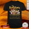 Official The Flintstones 60th Anniversary 1960 2020 Thank You For The Memories Signatures Shirt