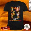 Tigger Disney Halloween And Merry Christmas Happy Hallothanksmas-Shirt