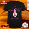 In October We Wear Pink Gnome Breast Cancer T-Shirt