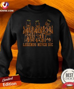 RIP Piccolo Sayers And Payton Legends Never Die Sweatshirt