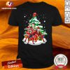 The Rolling Stones Band Music Wear Pajama Santa Christmas Tree Merry Xmas Shirt - Design By Versiontee.com
