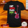 I Bet Santa Plays Bass Guitar Christmas Shirt - Design By Versiontee.com