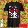 Nice Goodbye 2020 Hello 2021 Mask vaccine -Happy New Year Eve Shirt