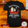Stay home and watch Ghibli Movies Shirt - Design By Versiontee.com