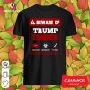 Beware Of Trump Zombie T-Shirt Design By Versiontee