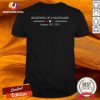 Premium Beginning Of A Nightmare January 20Th 2021 T-Shirt