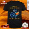 Nice Dragon Book Surviving Distancing One Page Shirt