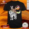The Bengal Cat Easter Eggs Bunny Rabbit Rainbow Shirt
