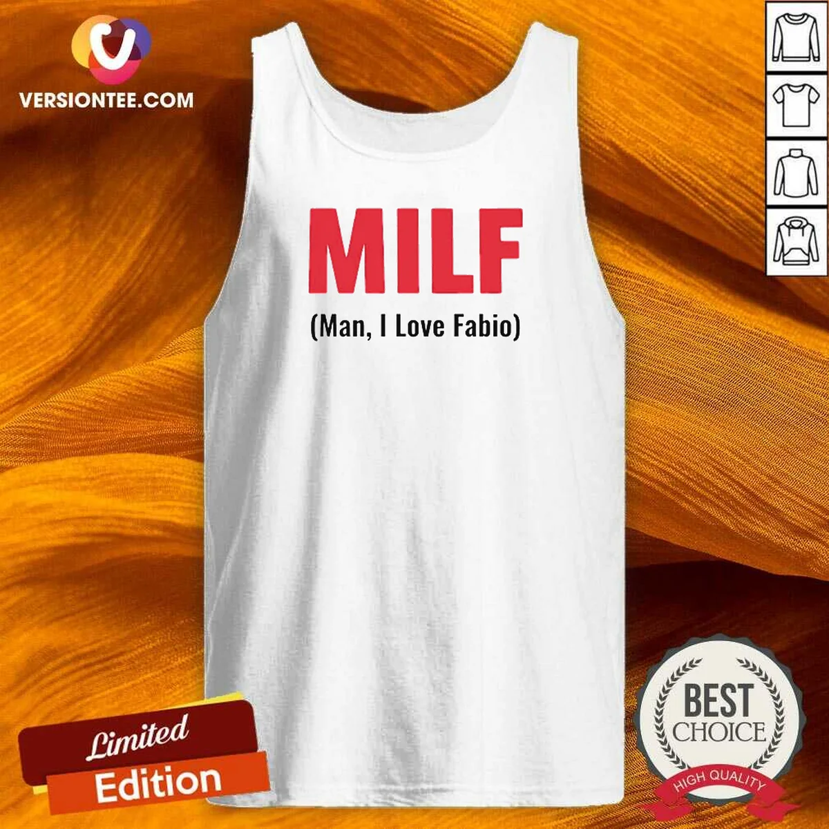 Awesome 20 MILF Man I Love Tank Top Awesome 20 MILF Man I Love Tank Top