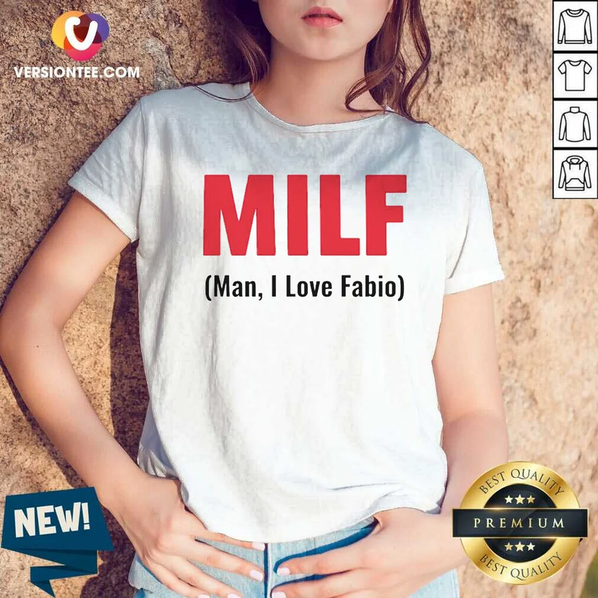 Awesome 20 MILF Man I Love V-Neck Shirt Awesome 20 MILF Man I Love V-Neck Shirt