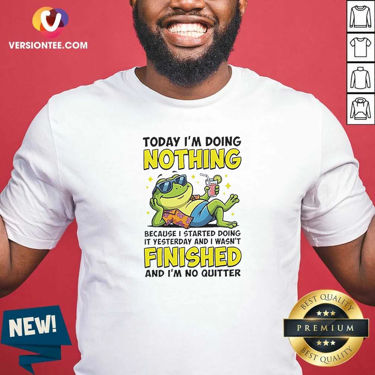 Awesome Frog Today I'M Doing Nothing Shirt Awesome Frog Today I'M Doing Nothing Shirt