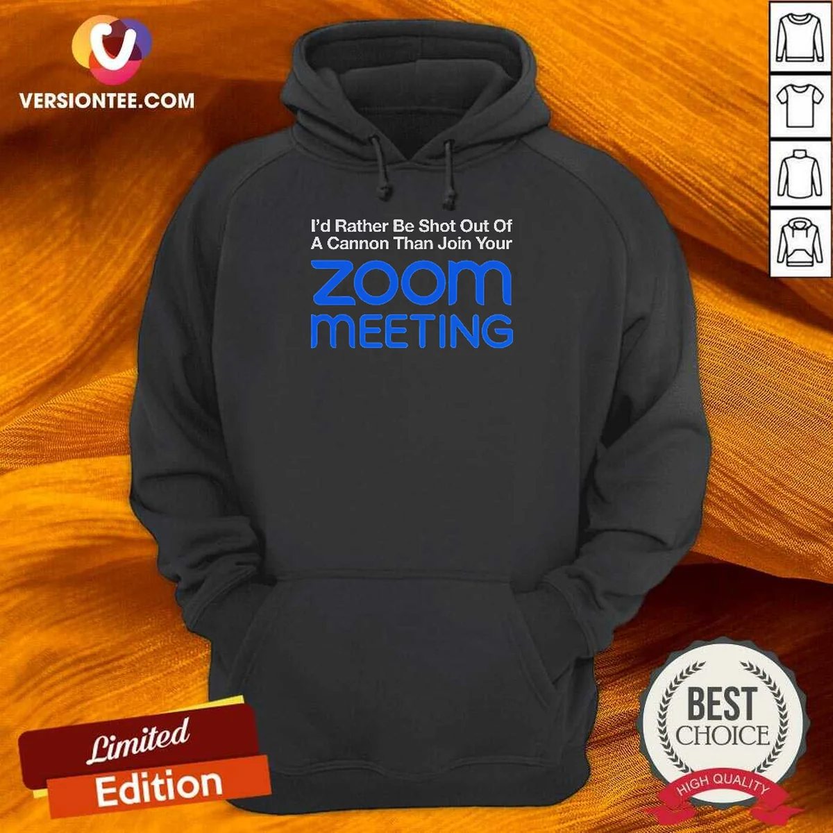 Awesome I'D Rather Be Shot Out Hoodie Awesome I'D Rather Be Shot Out Hoodie