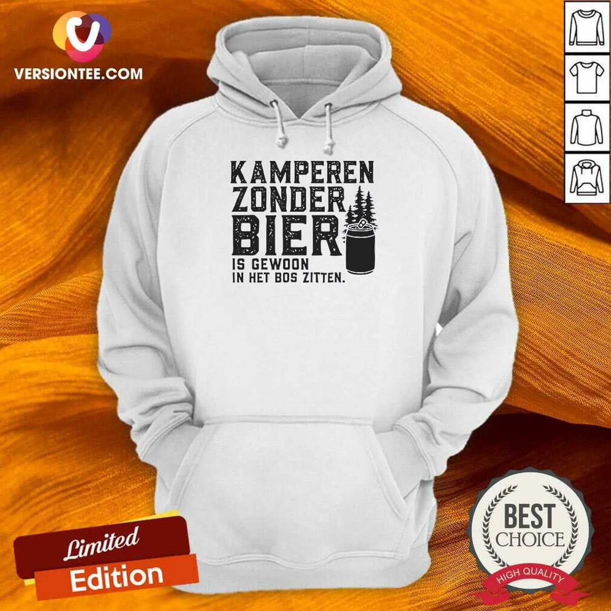 Awesome Kamperen Zonder Bier Is Gewoon Hoodie Awesome Kamperen Zonder Bier Is Gewoon Hoodie
