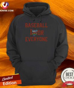 Awesome San Francisco Giants Baseball Is For Everyone LGBT Hoodie