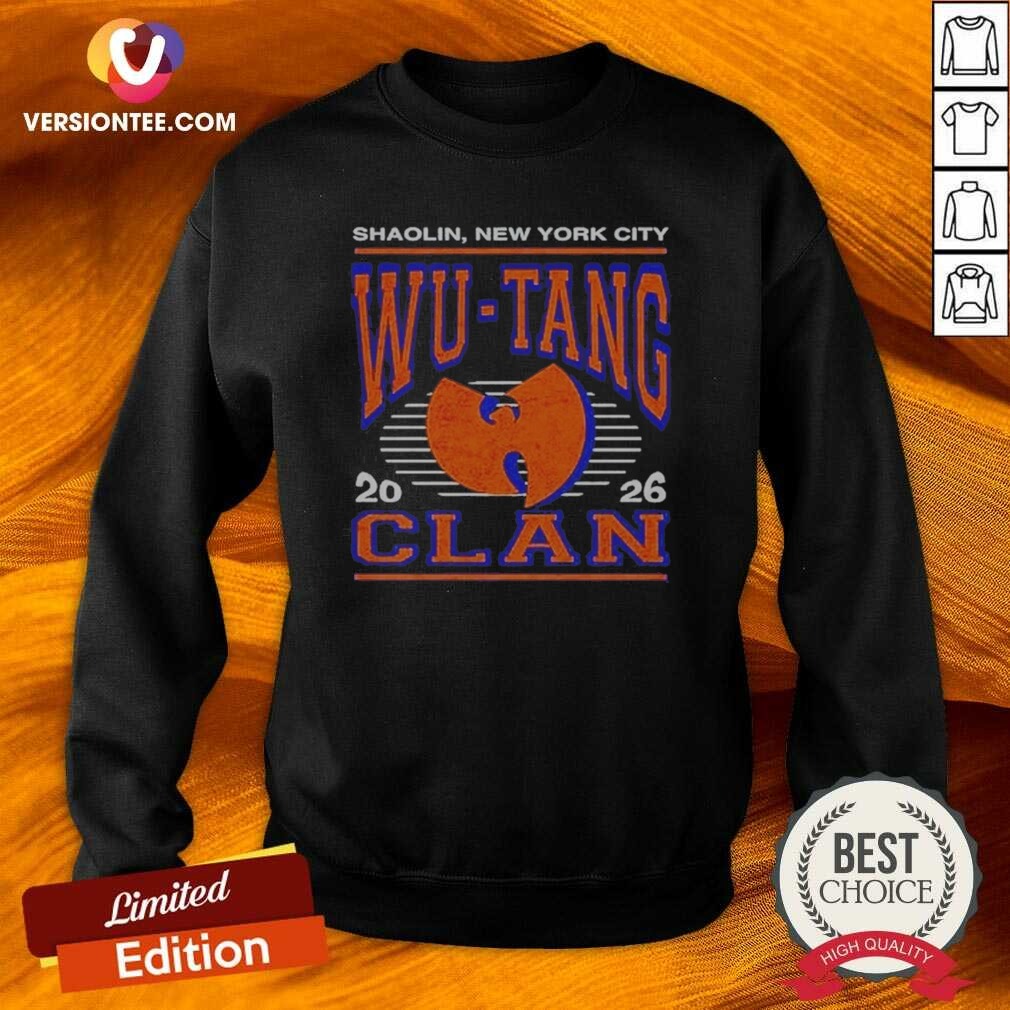 Awesome Shaolin, New York City Wu Tang Clan 20 26 Sweatshirt