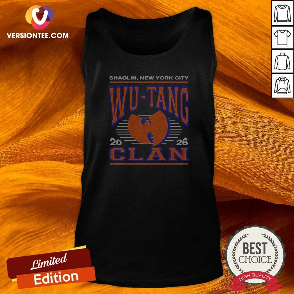 Awesome Shaolin, New York City Wu Tang Clan 20 26 Tank Top