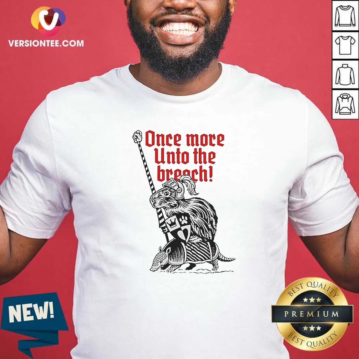 Awesome Sir Capy Once More Unto Shirt Awesome Sir Capy Once More Unto Shirt