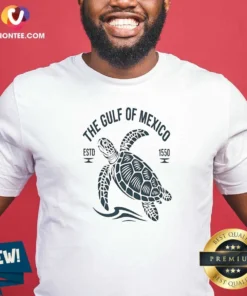 Funny Sea Turtle The Gulf Of Mexico Estd 1550