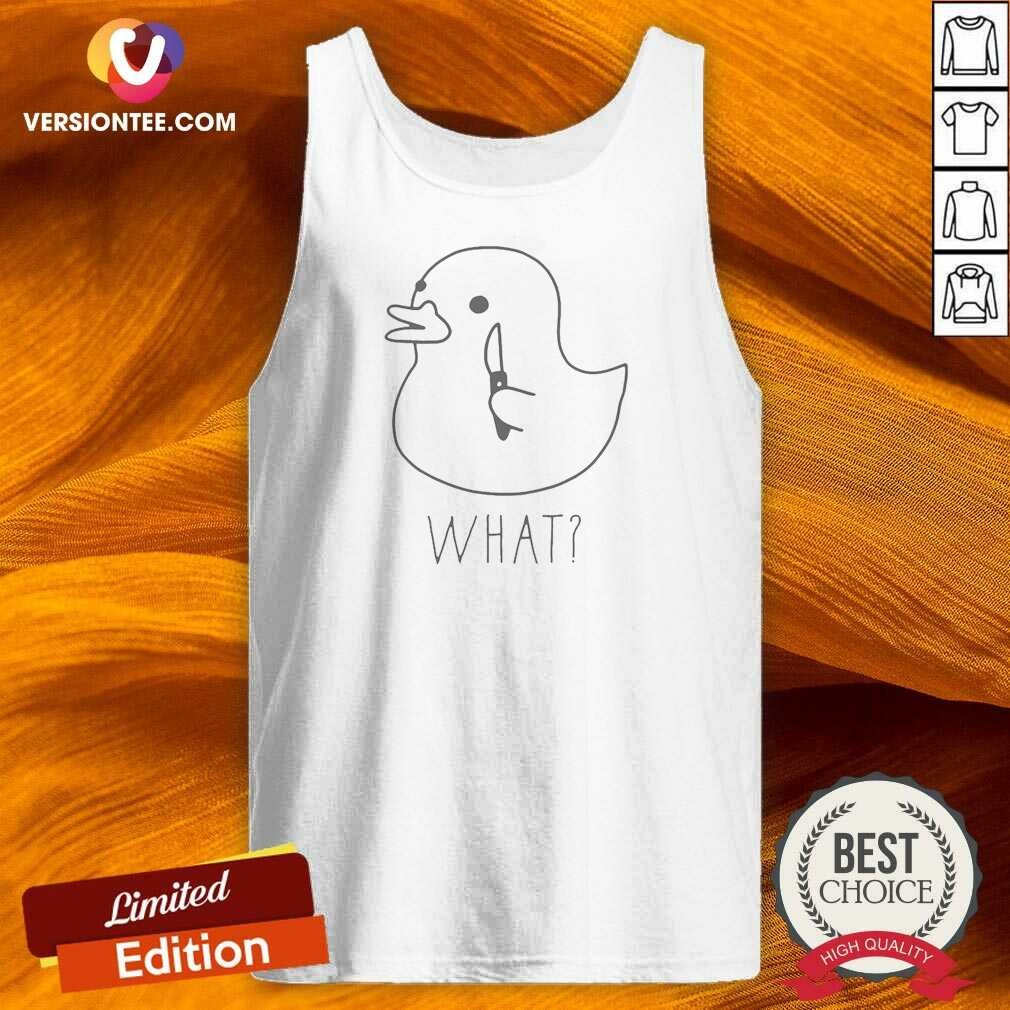 Funny What Goose Tank Top