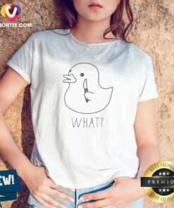 Funny What Goose V-Neck Shirt