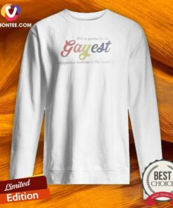 Good Gayest Supporter Section In The Country This Is Gonna Be The Gayest Sweatshirt