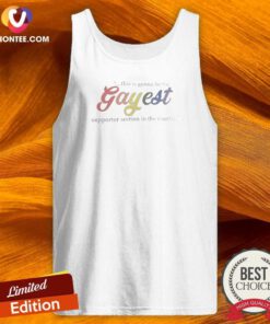Good Gayest Supporter Section In The Country This Is Gonna Be The Gayest Tank Top