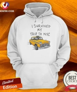 Hot NYC Vacation I Survived My Trip To Yellow Taxi Hoodie