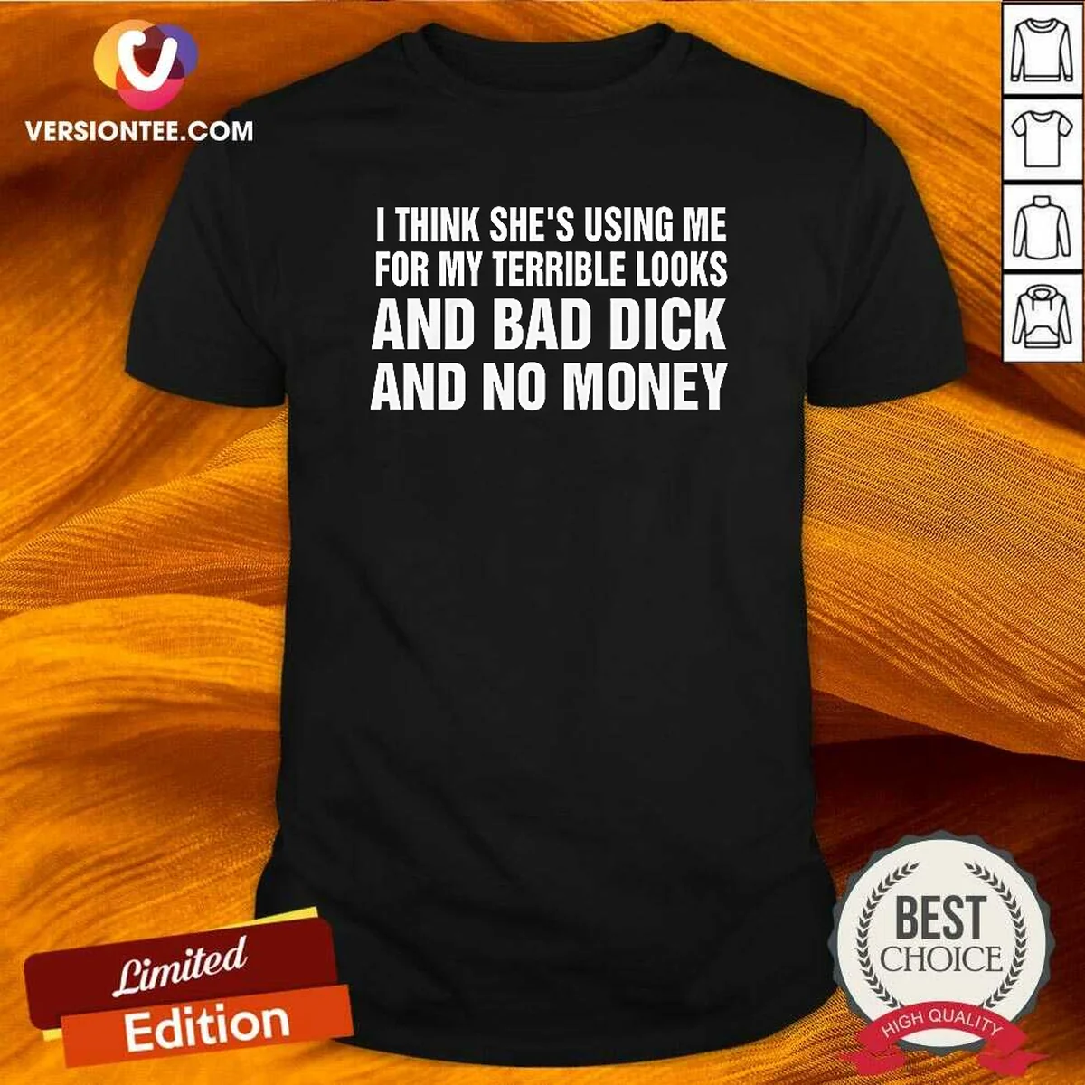 Nice I Think She'S Using Me Shirt Nice I Think She'S Using Me Shirt
