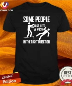 Nice Stick Figure Dark Humor Ledge Fall Some People Just Need A Push In The Right Direction