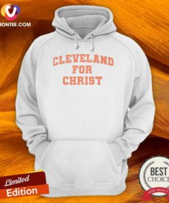 Official Cleveland For Christ hoodie optimized for showcasing vibrant colors and details.