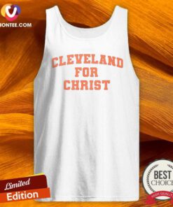 Official Cleveland For Christ tank top optimized for showcasing vibrant designs and comfortable fit.