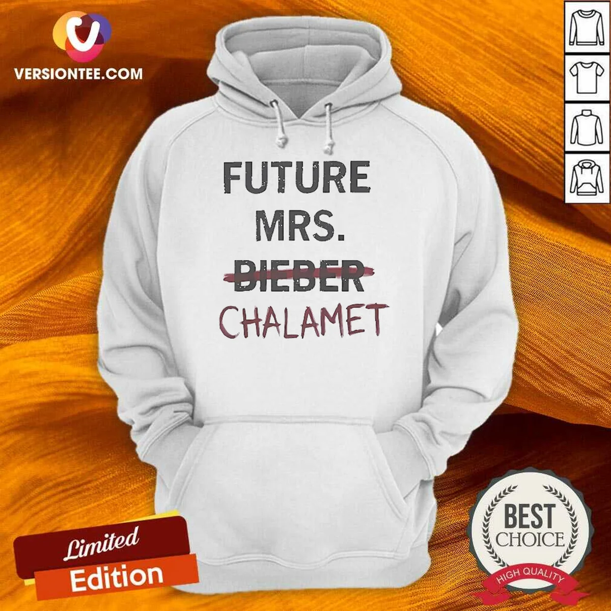 Original Kylie Jenner Future Mrs Chalamet Hoodie
