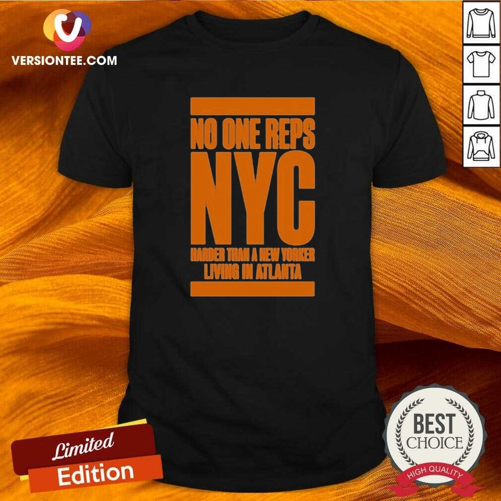 Original No One Reps NYC Harder Shirt Original No One Reps NYC Harder Shirt