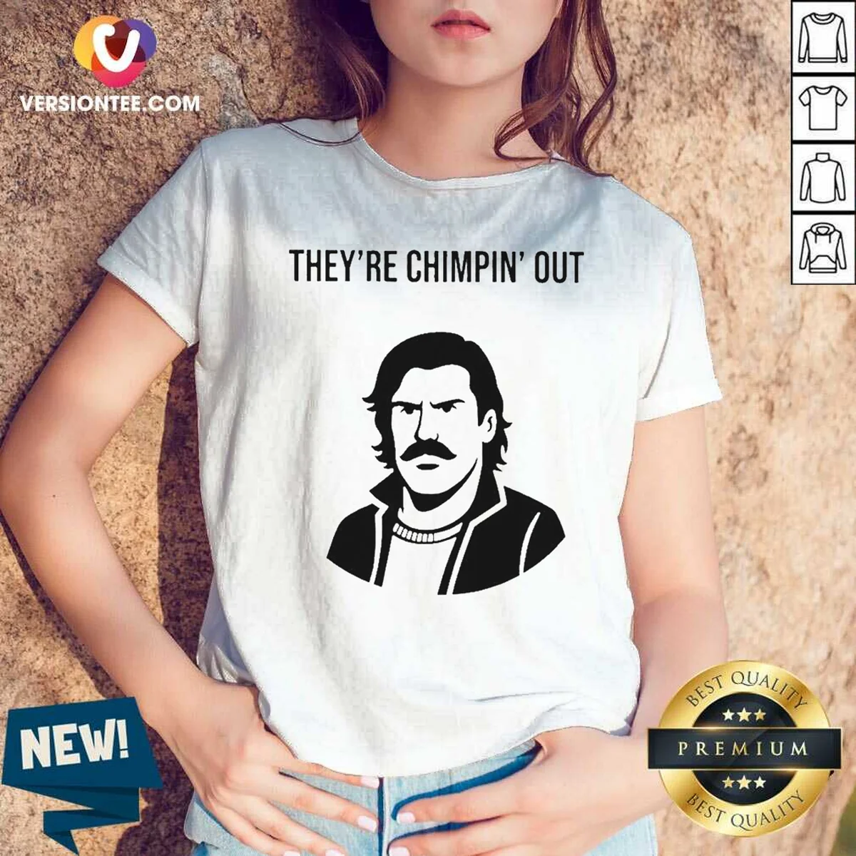 Original Theyre Chimpin Out Shirt optimized V-Neck Shirt Original Theyre Chimpin Out Shirt optimized V-Neck Shirt