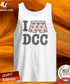 Original Top I Heart Print Boxers DCC Tank Top tank top optimized with bold heart print design
