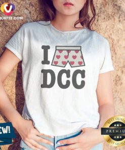 Original Top I Heart Print Boxers DCC V-Neck Shirt