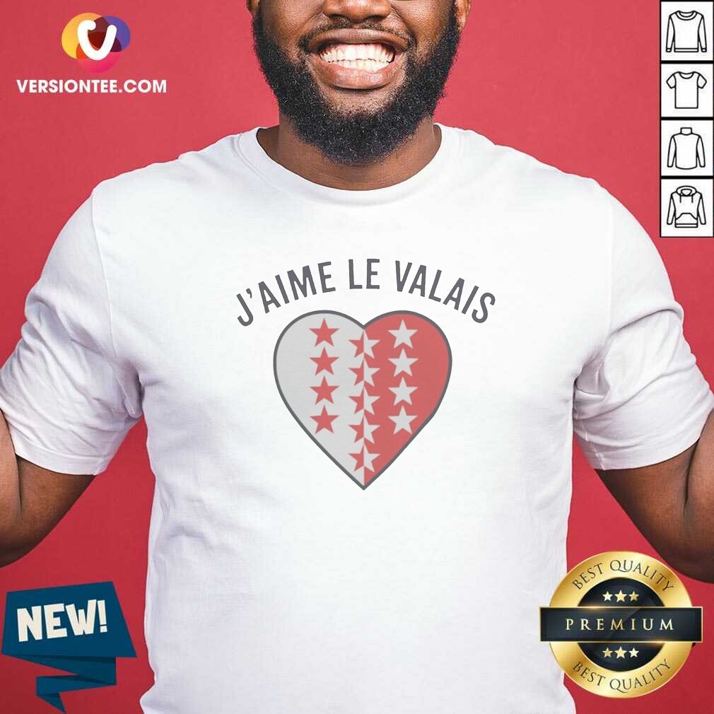 Original Valais Switzerland Canton J'Aime Le Shirt Original Valais Switzerland Canton J'Aime Le Shirt