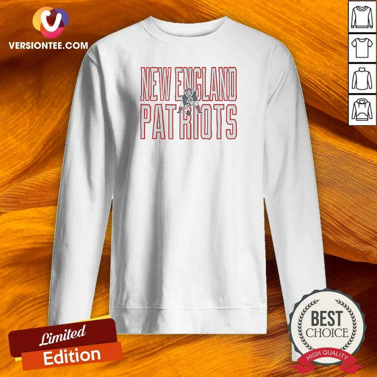 Premium Robert Kraft New England Patriots Pat Patriot Sweatshirt