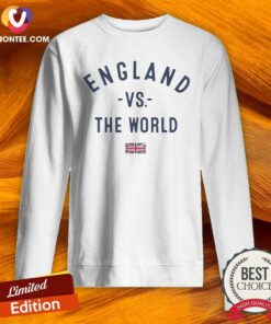 Pretty England Vs The World FIFA World Cup 2026 sweatshirt optimized for showcasing the design