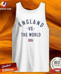 Pretty England Vs The World FIFA World Cup 2026 tank top optimized for showcasing vibrant graphics and comfortable fit