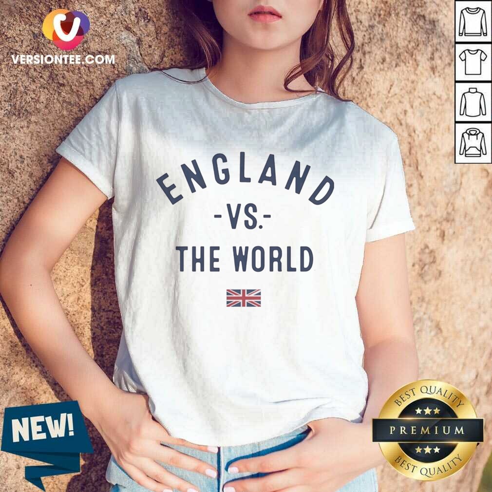 Pretty England Vs The World FIFA World Cup 2026 shirt optimized on V-Neck Shirt Pretty England Vs The World FIFA World Cup 2026 shirt optimized shown as a v-neck shirt preview