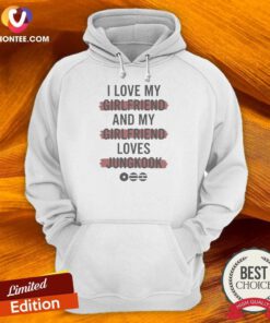 Pretty Good I Love My Girlfriend And My Girlfriend Loves Jungkook BTS Music Hoodie