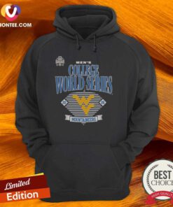 Pretty West Virginia Mountaineers 2026 NCAA College World Series Omaha Event hoodie optimized for showcasing your team spirit.