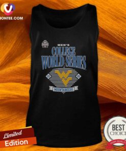Pretty West Virginia Mountaineers 2026 NCAA College World Series Omaha Event tank top optimized for showcasing team pride